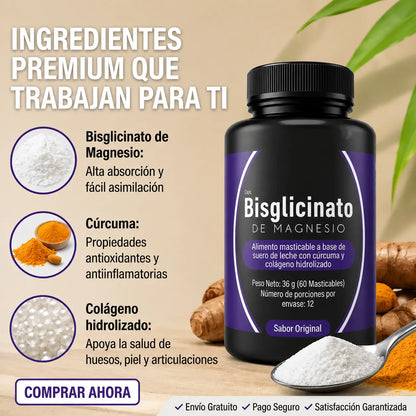 Bisglicinato de Magnesio