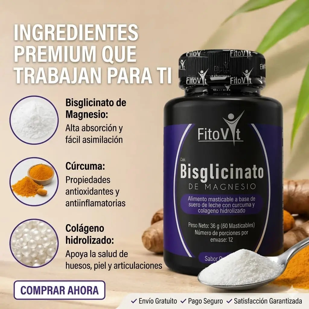 Bisglicinato de Magnesio