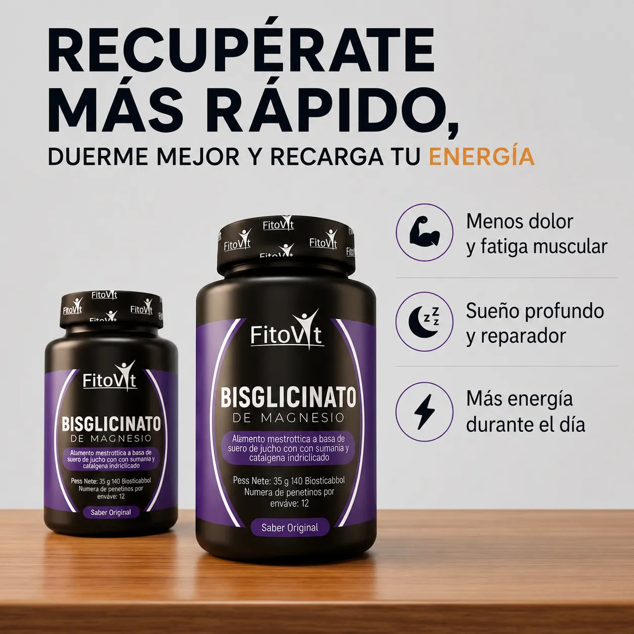 Bisglicinato de Magnesio.